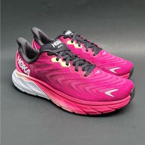 Hoka One One Arahi 6 Women's Running Shoes Festival Fuchsia 9.5 Medium Width